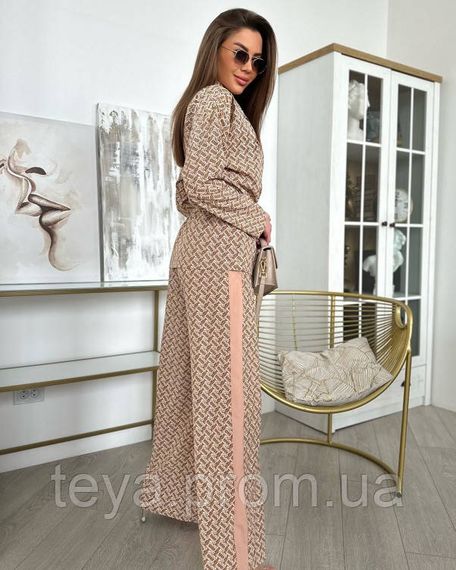 Костюм колір бежевий розмір XL FI_007125 | Зображення 2