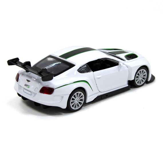 Дитяча автомодель BENTLEY CONTINENTAL GT3 TechnoDrive 250258 білий | Зображення 4