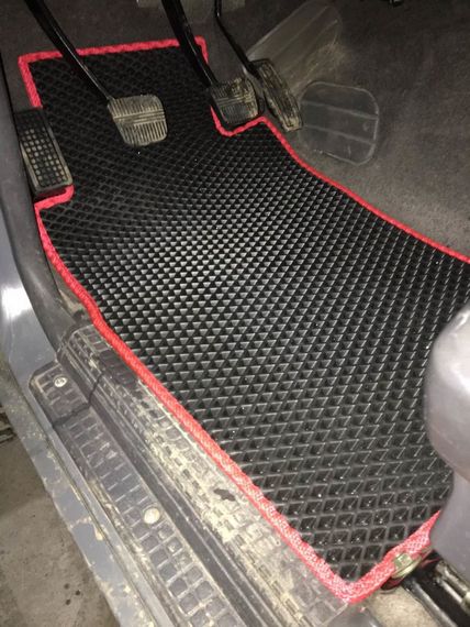 Коврики EVA (черные) Короткий, 5 штук (передние и задние) для Nissan Patrol Y60 1988-1997 гг | Зображення 9