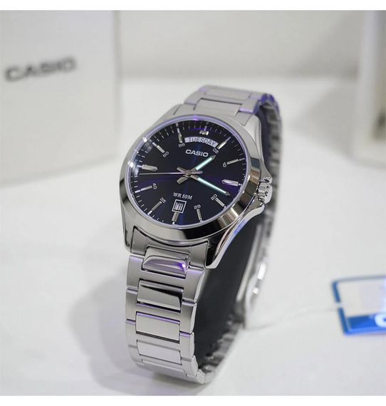 Чоловічий годинник Casio MTP-1370D-2A2 | Зображення 1