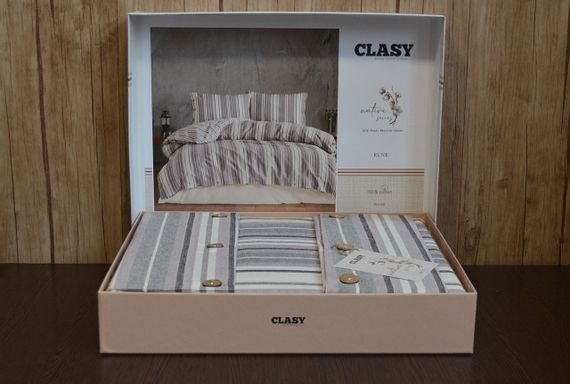 Постільна білизна Clasy Native Series 200х220 см Rune | Зображення 2