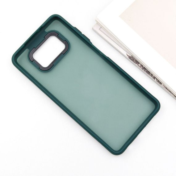 Чохол TPU+PC Lyon Frosted для Xiaomi Poco X3 NFC / Poco X3 Pro Green | Зображення 2