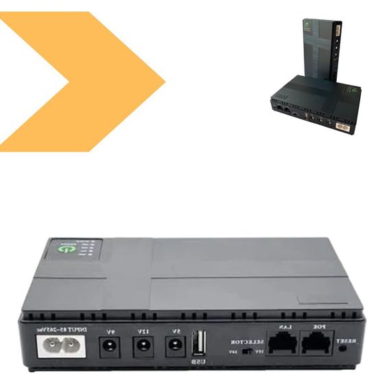 UPS Power Bank для роутерів і відеокамер XPRO DC1018P 5V/9V/12V+USB 10400mAh (45685-_785) | Зображення 1