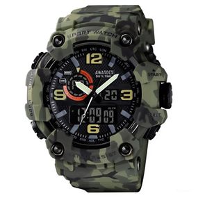 Чоловічий годинник Awarder 002 Camo Green