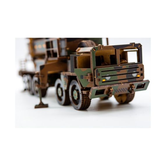 Дерев'яний 3D конструктор "ЗРК Patriot" Арт-25220, 220 деталей | Зображення 1