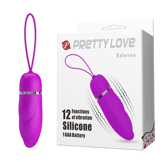 Виброяйцо - Pretty Love Edwina Vibro Bullet Purple sexstyle