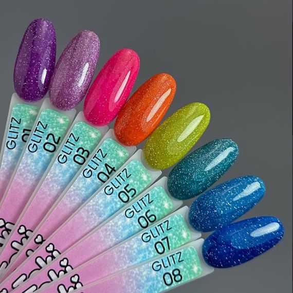 Світловідбивний гель-лак Toki-Toki Glitz GZ05 5мл | Зображення 3