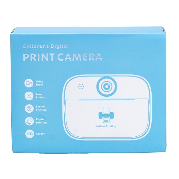 Детская фотокамера с мгновенной печатью снимков "Зайка" синий HPS1BL | Зображення 8