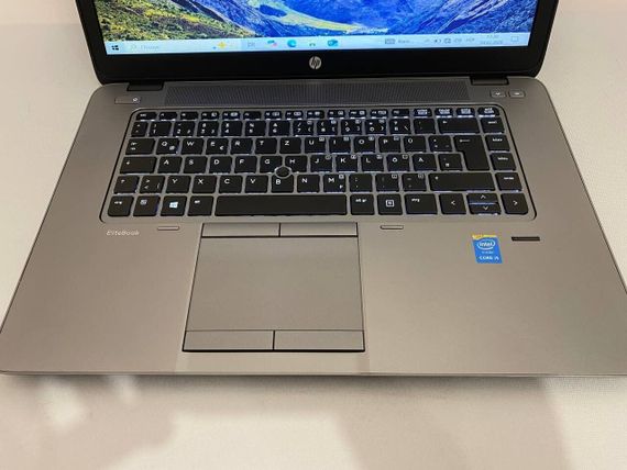 Ноутбук HP EliteBook 850 G2 / 15.6" (1366x768) TN / Intel Core i5-5200U (2 (4) ядра по 2.2 - 2.7 GHz) / 8 GB DDR3 / 128 GB SSD / Intel HD Graphics 5500 / WebCam / DisplayPort б/у | Зображення 3