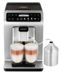 Кофемашина Krups EA894T10 Evidence Plus, 18 рецептов, 2.3 литра, нержавеющая сталь/черный (EA894T10)