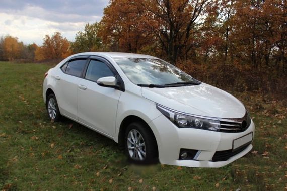 Вітровики (4 шт, HIC) для Toyota Corolla 2013-2019 рр | Зображення 1