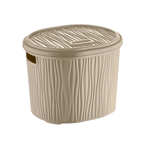 Кошик 17л з кришкою лате Хвиля Wavy ELIF