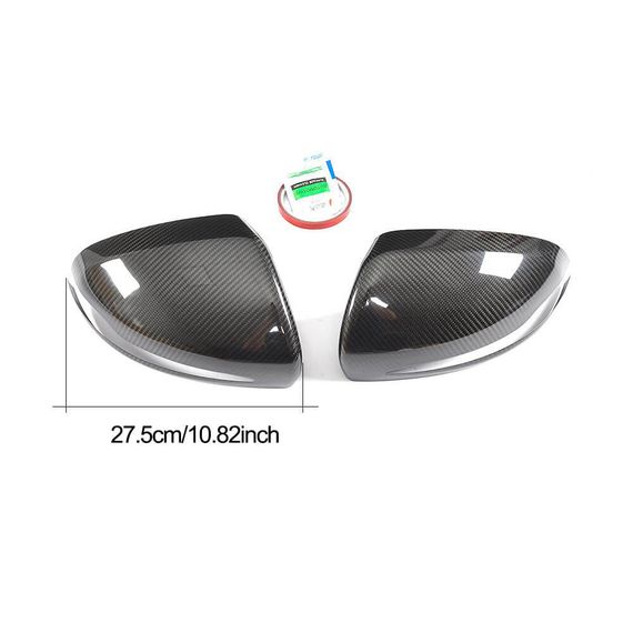 Накладки на дзеркала V1 (2014-2017, Карбон) для Mercedes S-сlass W222 рр | Зображення 3
