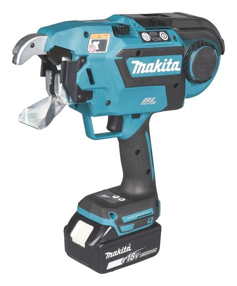 Пістолет для в'язання арматури акумуляторний Makita DTR181ZJ (0.8 мм, 6 режимів, BL, LXT, 2.0 кг, без акумуляторів та зарядного пристрою) | Зображення 1