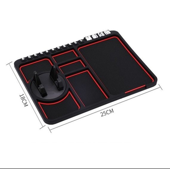 Органайзер для мобільного телефона липкий липкий килимок в авто | Зображення 3