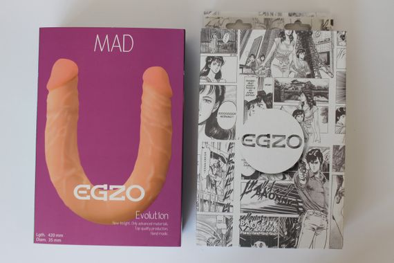 Двосторонній фаллоімітатор EGZO Sex Aura | Зображення 3