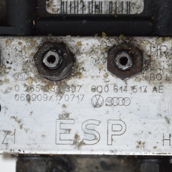 Блок управління ABS Skoda Fabia II 2007-2014 Насос АБС Шкода Фабія 2 6Q0907379AQ 6Q0614517AE 0265234397 | Зображення 5