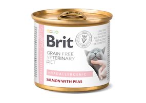 Корм Brit VD Cat Hypoallergenic вологий для котів з харчовими алергіями 200 гр