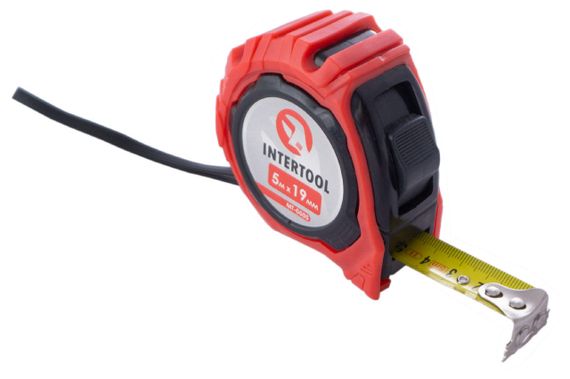Рулетка Intertool - 5 м x 19 мм магнит (MT-0505) | Зображення 3
