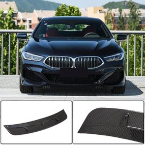 Накладка на передній бампер Lip V4 (для M-Sport, Карбон) для BMW 8 cерія G14/G15/G16 2018- рр