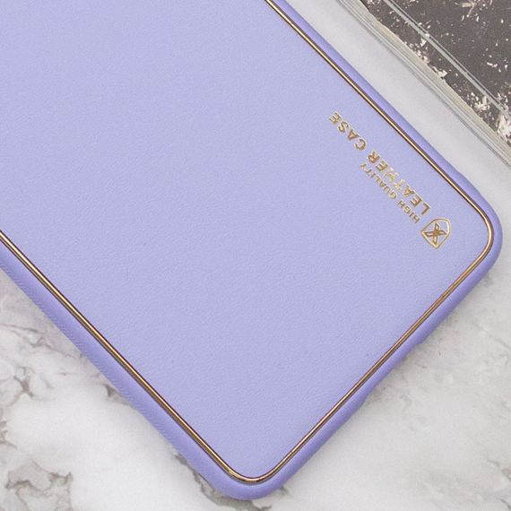 Шкіряний чохол Xshield для Xiaomi Redmi Note 12 Pro 5G Бузковий / Dasheen | Зображення 1