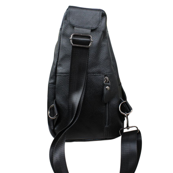 Сумка через плече чоловіча з натуральної шкіри. Джокер чоловічий. Чоловічий слінг з натуральної шкіри | Зображення 2