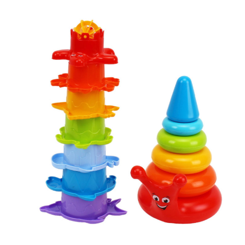 Ігровий Набір Подарунковий 2 пірамідки/їжачок/куб-сортер Технок 2376 | Зображення 7
