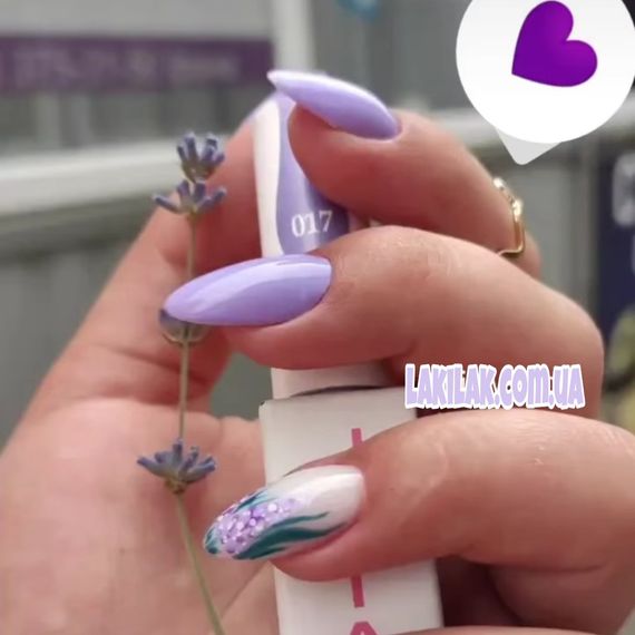 Гель-лак JOIA vegan 017 лавандовий, 6 мл