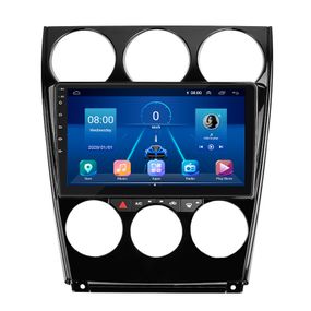 Штатна магнітола Lesko для Mazda 6 I (GG) Рестайлинг 2005-2008 екран 9" 6/128Gb 4G Wi-Fi GPS Top