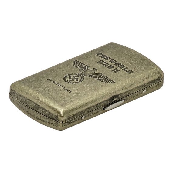 Футляр Металлический Без Зажигалки На 10 Шт Коллекционный "World War 2" | Зображення 4