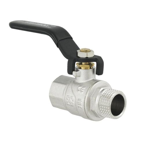 Кран кульовий Raftec BLACK 3/4" ЗВ метелик PN40 (DRB21)