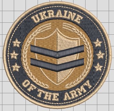 Шеврон UKRAINE OF THE ARMY