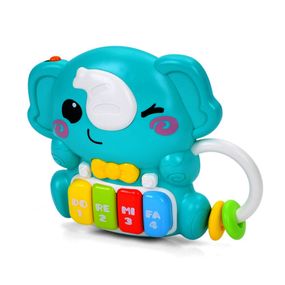 Детское пианино "Слоник" 503-20 звуки животных 15 см, музыка