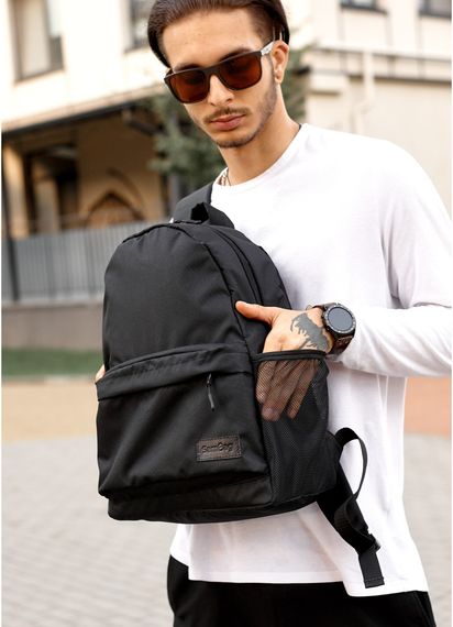 Чоловічий рюкзак Sambag BRIX PJT CLASSIC чорний 40 х 27 х 15 см (11711065m) | Зображення 4