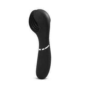 Мужской мастурбатор с вибрацией Vibrating Stimulator, чёрный, So Divine (Великобритания) Sex Aura