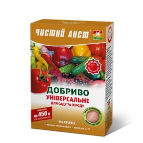 Добриво Чистий лист універсальне для саду і городу 300г