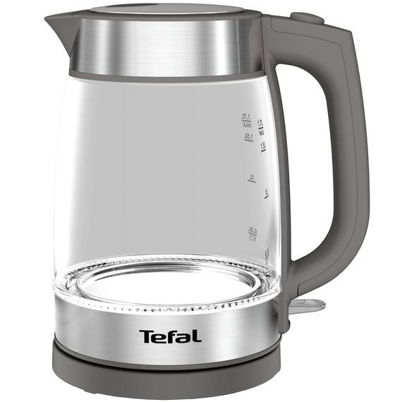 Електрочайник TefalGlass Kettle, 1,7л, скло, сірий (KI740B30) | Зображення 4