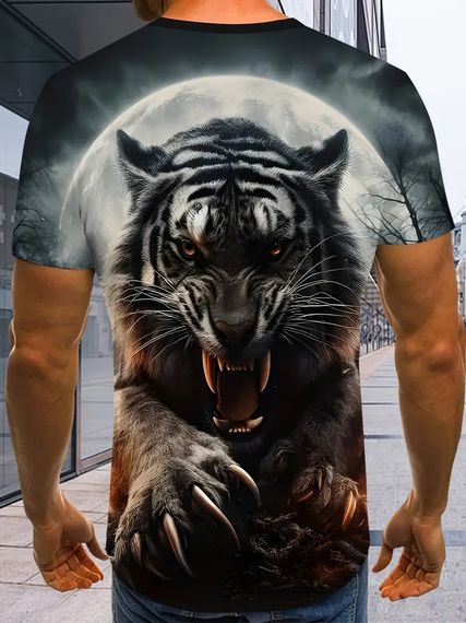 Футболка мужская 3D принт Принц смерти с магией термо дышащая летняя XXL 56 | Зображення 1