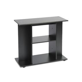 Підставка Природа ПП під акваріум збірна пряма без дверей чорна 80x35x70 см