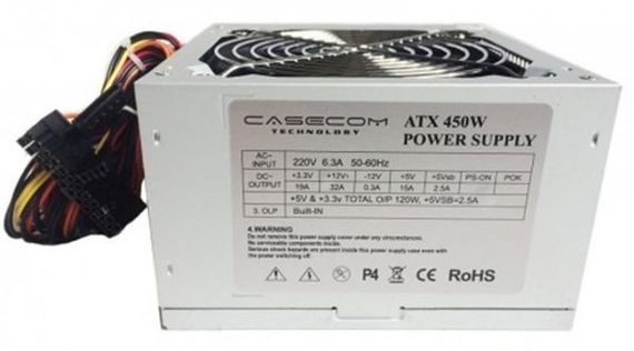 Блок живлення Casecom 450W (CM 450 ATX)