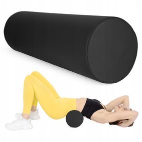 Валик для реабілітації та масажу 4FIZJO 100 x 30 см Black (P-5905973402965)