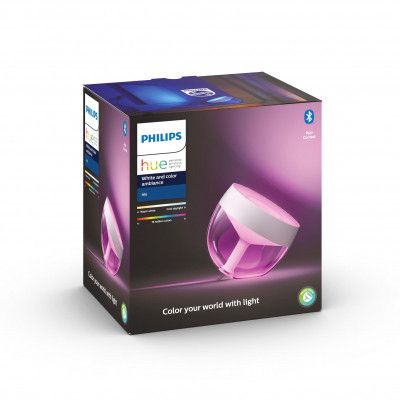 Настольная лампа Philips Hue Iris, Color, BT, DIM, біла (929002376101) | Зображення 7