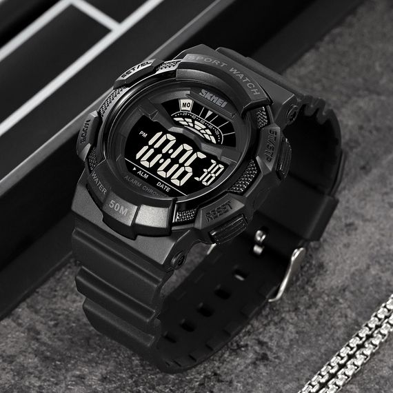 Чоловічий годинник Skmei 2153BKBK Black-Black | Зображення 4