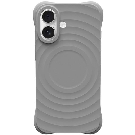 Чохол TPU Orbit with MagSafe для Apple iPhone 16 (6.1") Dark Grey | Зображення 1