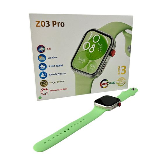 Смарт часы Z03 Pro IP65 Mint | Зображення 1