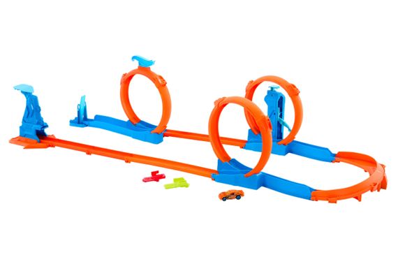 Трек JDW39 "Потрійна петля" серії "Track Creator" HOT WHEELS KID | Зображення 2