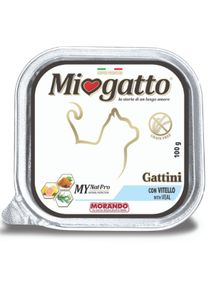 Корм Morando Miogatto Kitten Veal вологий з телятиною для кошенят 100 гр