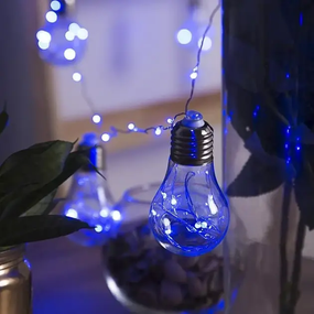 Гирлянда RD-9009 Лампа Эдисона 75LED 2,5м Цвет LED-Синий 220v