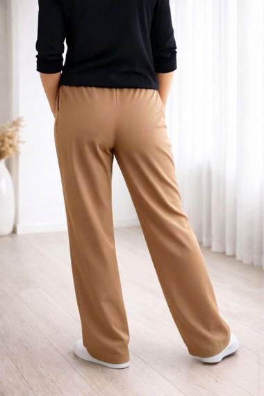 Жіночі брюки палаццо Comfort Luxe на резинці XL | Зображення 3