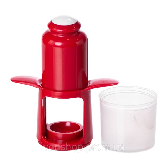 Машинка для удаления косточек 4×14 (см) с контейнером выдавливатель косточек для вишни, черешни и оливок HP-8-73 | Зображення 1